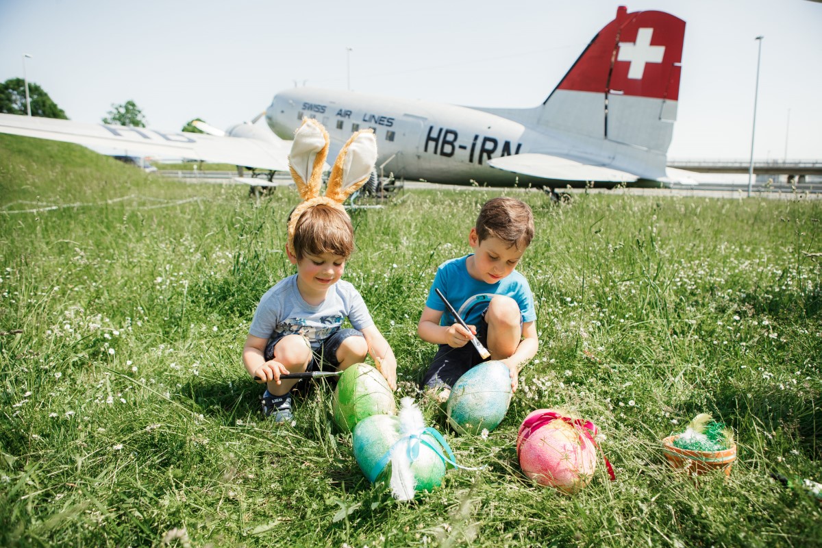 Ein besonderes Osterfest für die ganze Familie im Besucherpark des Münchner Airports