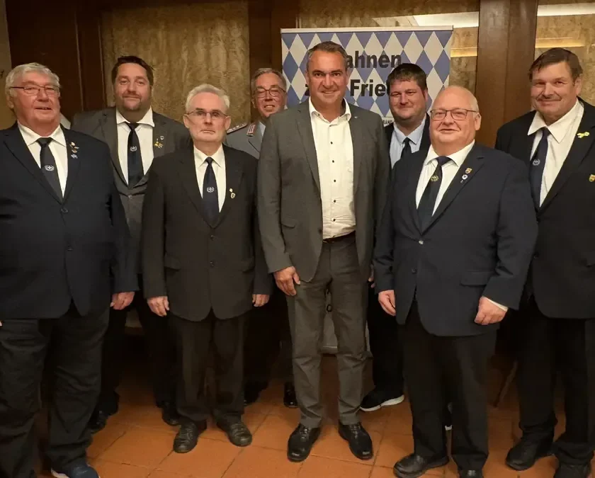 Landrat Alfred Holzner wird Protektor des Kreiskrieger- und Soldatenverbandes