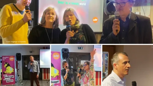Wahlkampfabschluss mit Karaoke und klaren Worten