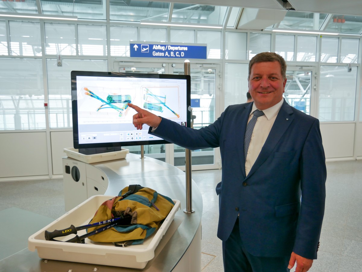 Neue, innovative Sicherheitskontrollen am Flughafen München ausgeweitet 