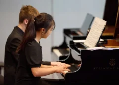 Junge Musiktalente stellen ihr Können unter Beweis