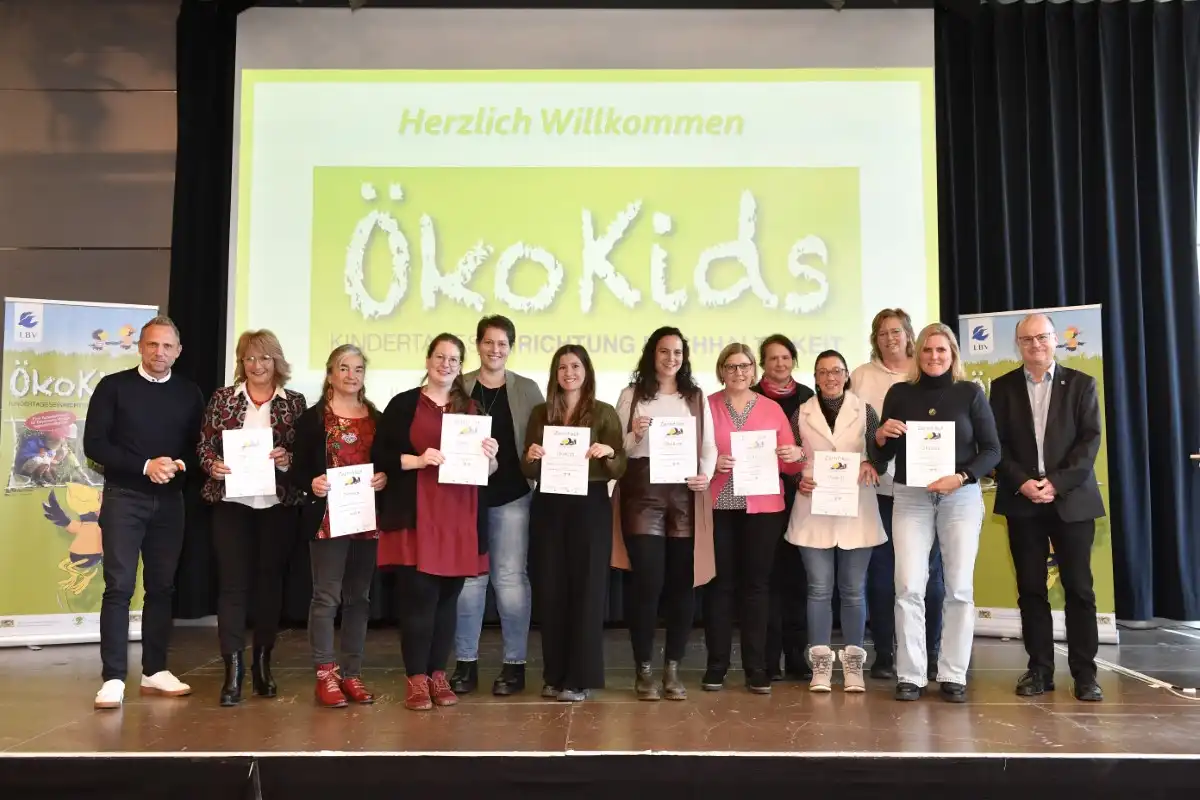 Auszeichnung „ÖkoKids“ für Naturgruppen am Hofgarten