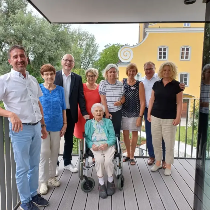 OB GRATULIERT ZUM 103. GEBURTSTAG