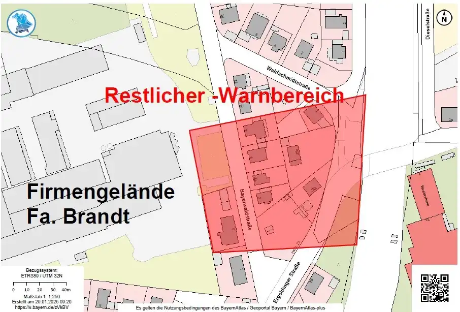 Grundwasserverunreinigung im Industriegebiet