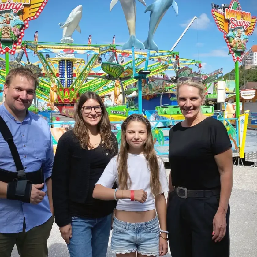 ERSTMALS „KINDERFINDER“ AUF DER DULT