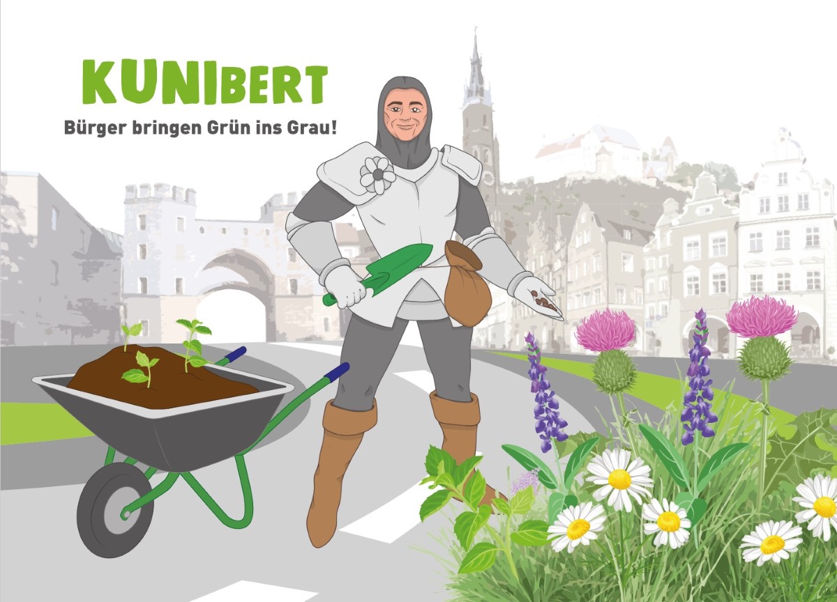 „KUNIbert – Bürger bringen Grün ins Grau“