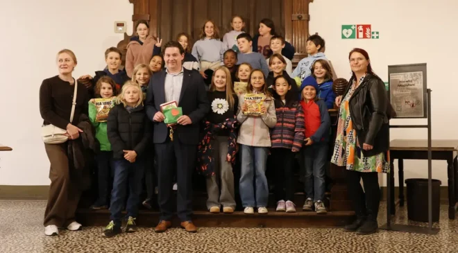 Geburtstagsüberraschung für OB Haslinger