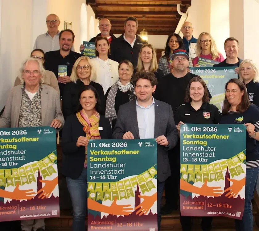 Ehrenamt und Einkaufen in der Innenstadt