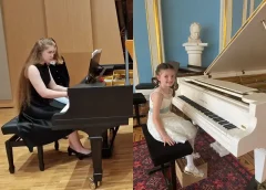 Große Erfolge für zwei junge Klaviertalente