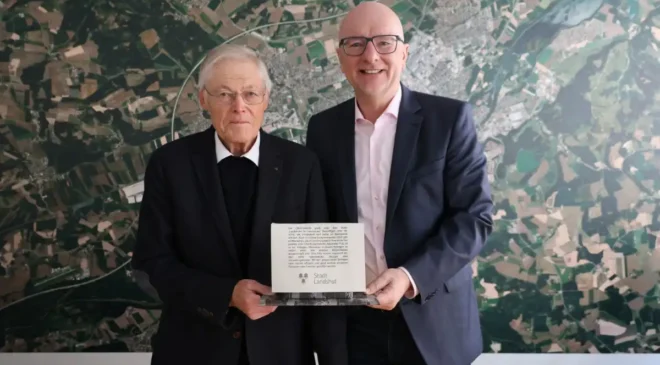 GEBURTSTAGSJUBILAR ANTON MAIER SPENDET AN OB-DIREKTHILFE