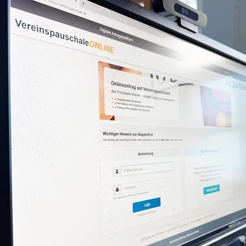 Vereinspauschale 2026 jetzt beantragen